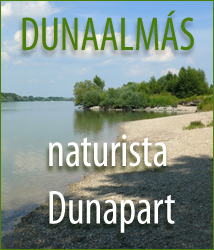 Magyarország, naturista Dunapart, Dunaalmás